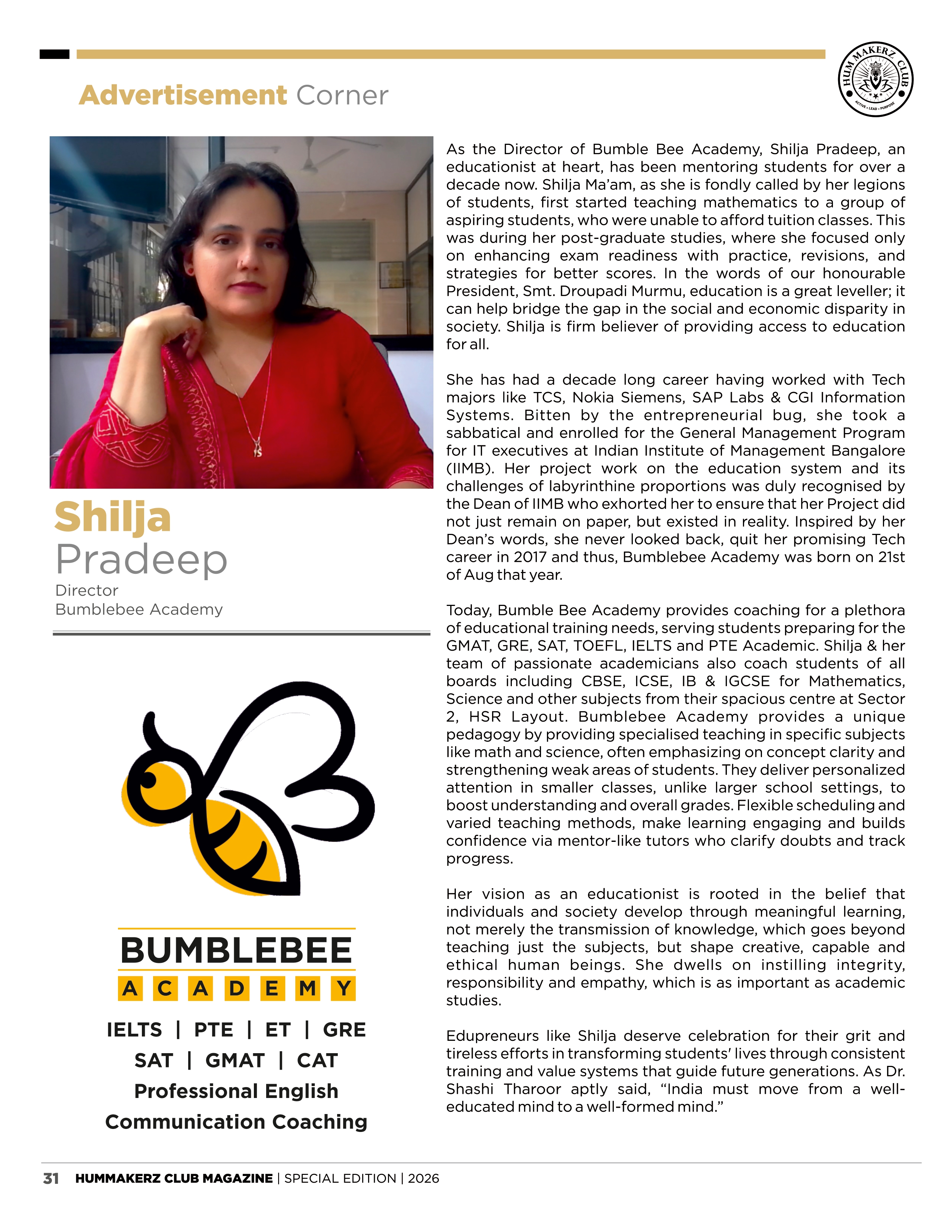 Initiatives Magazine Page 2